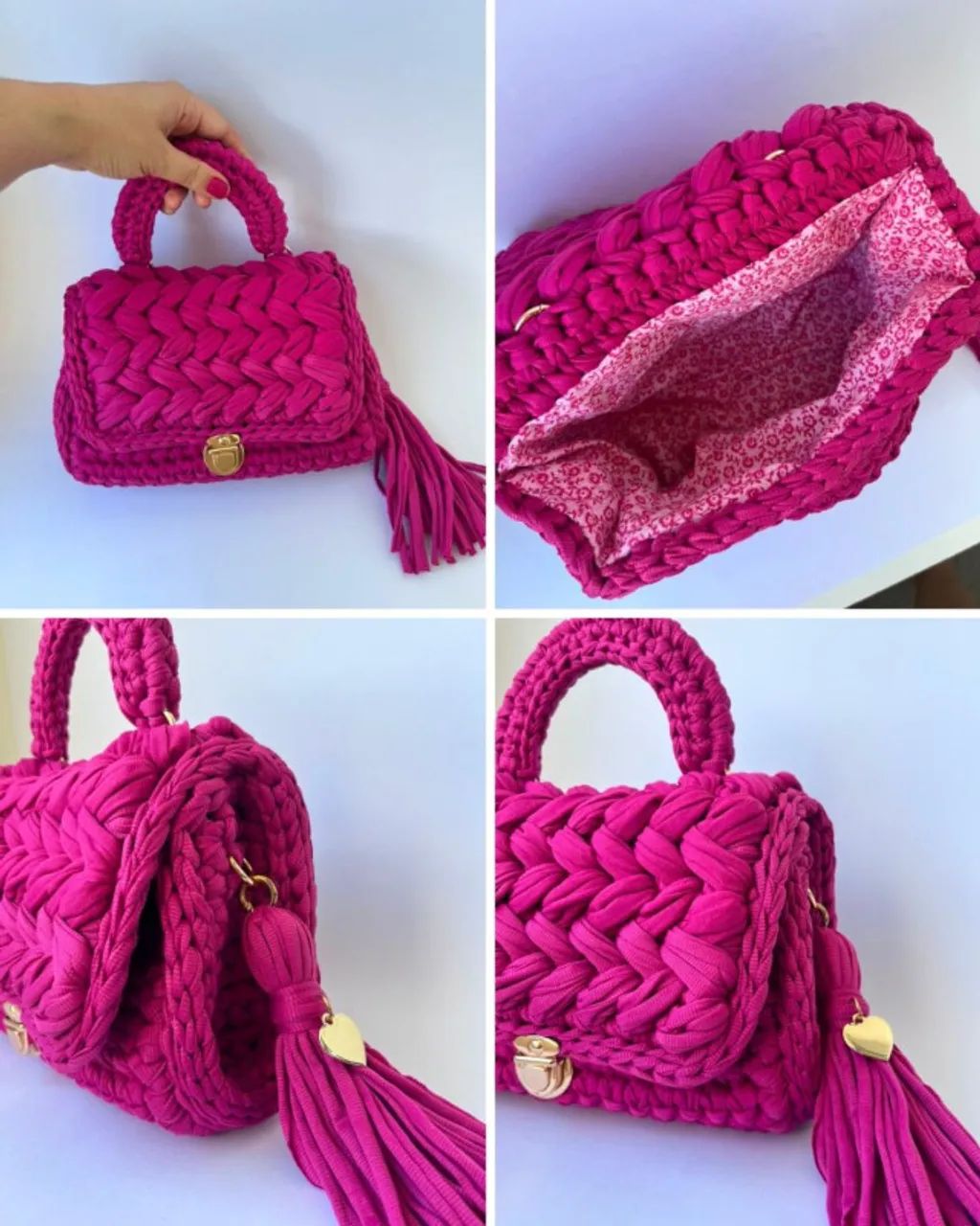 Bolsa em Croché - Verona - Foto 3