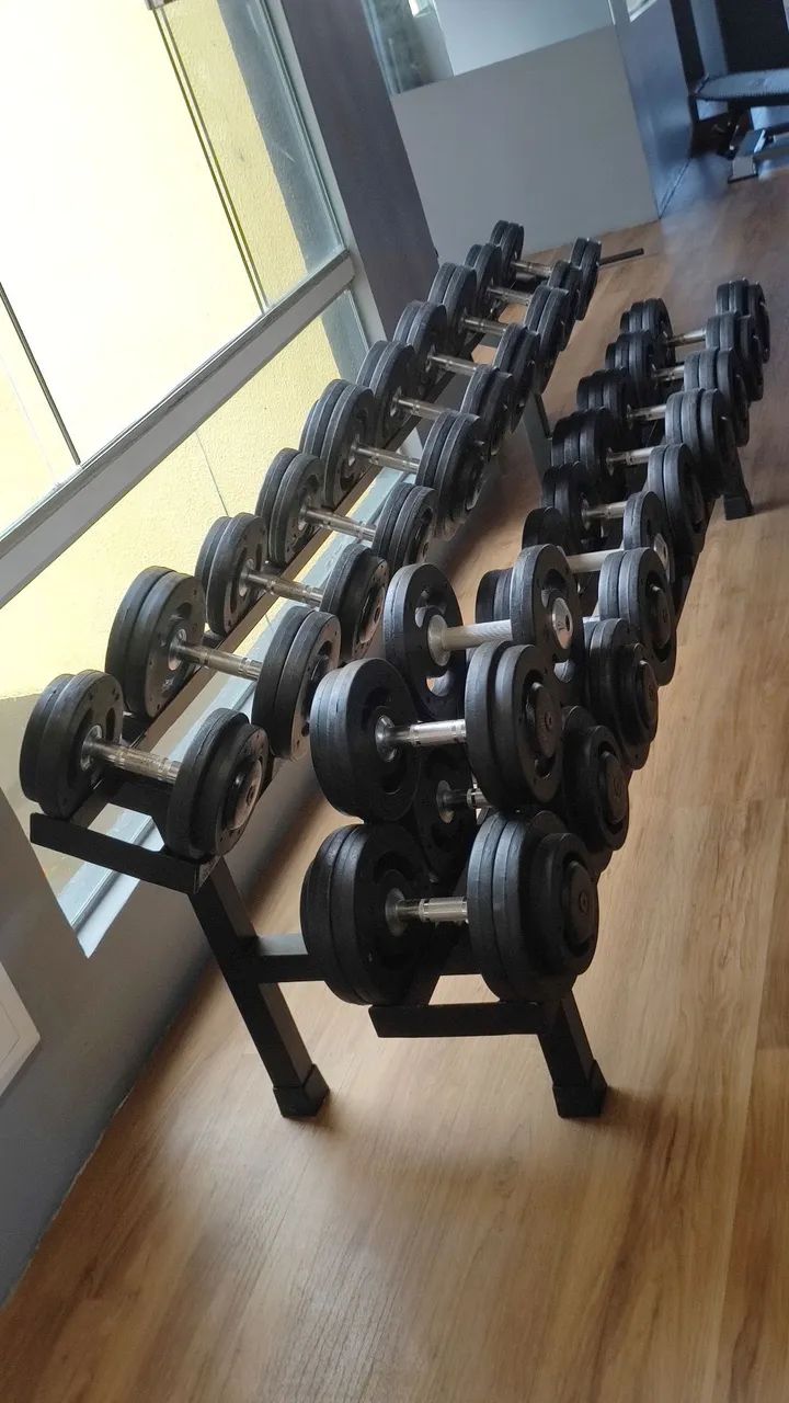 ANILHAS VAZADAS INGETADAS PARA ACADEMIA 12 REAIS O KG. - Foto 3