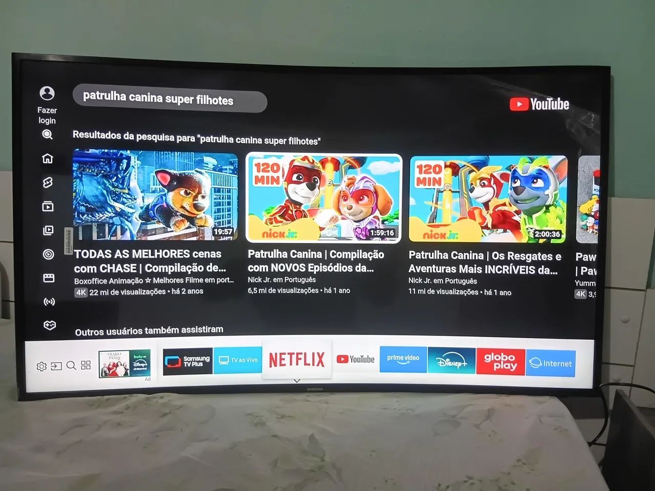 TV 49 POLEGADAS SAMSUNG SMART 4K TELA CURVADA PERFEITA  - Foto 3
