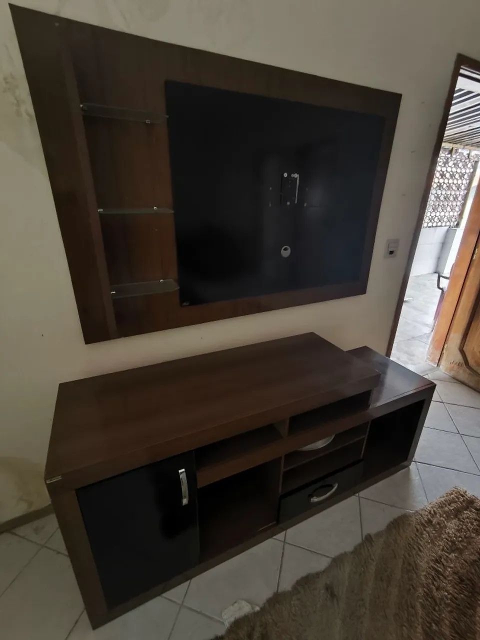 Rack de tv com painel  - Foto 2