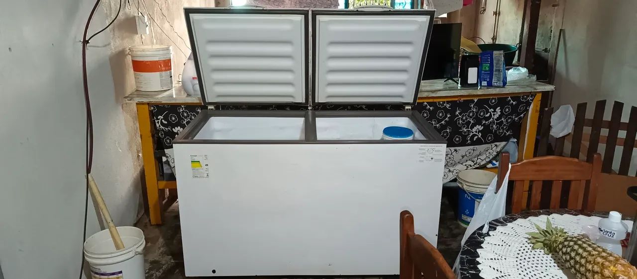 Freezer horizontal 2 tampas - Foto 2