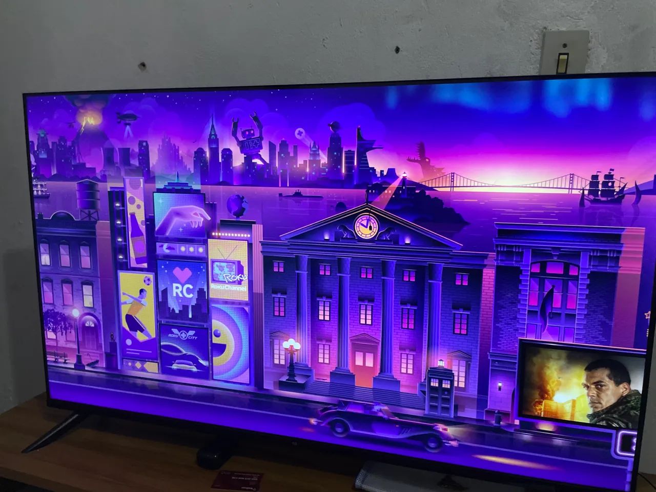 Tv roku 50 polegadas novíssima poucos detalhes444716972068065280