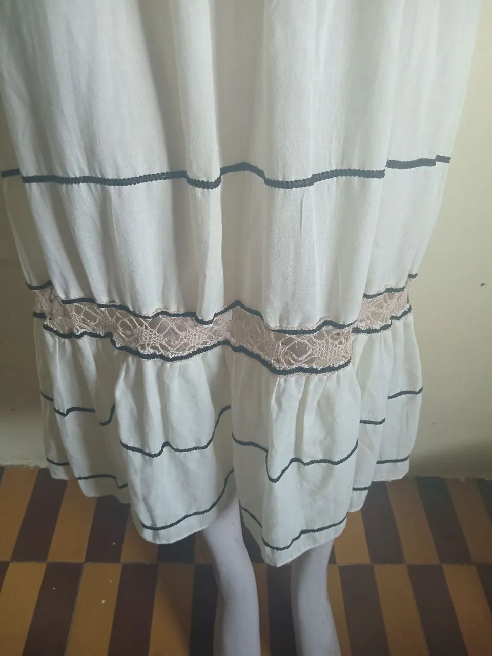 Vestido com croche  - Foto 3
