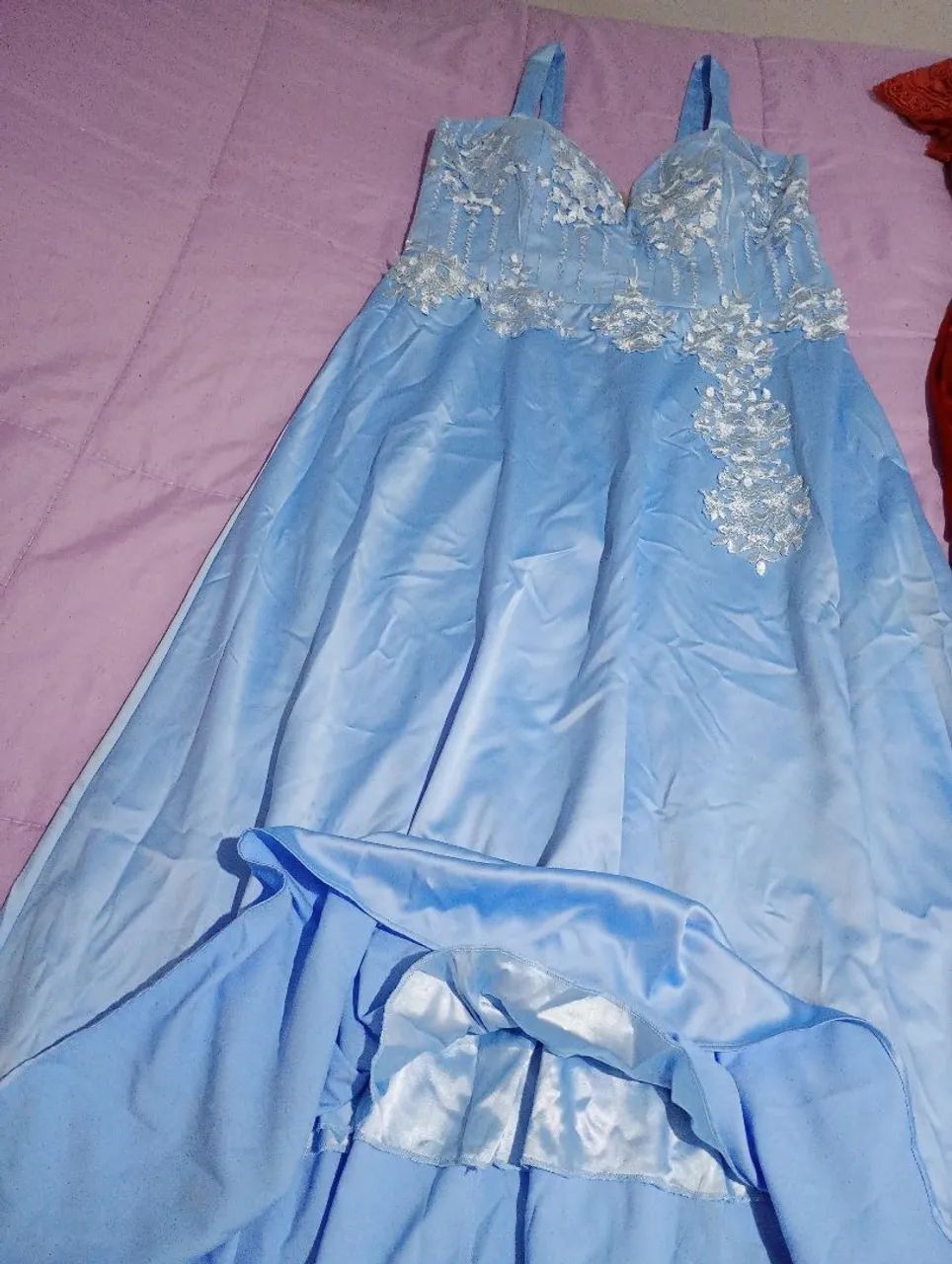 Lindo vestido azul Tiffany - Foto 3