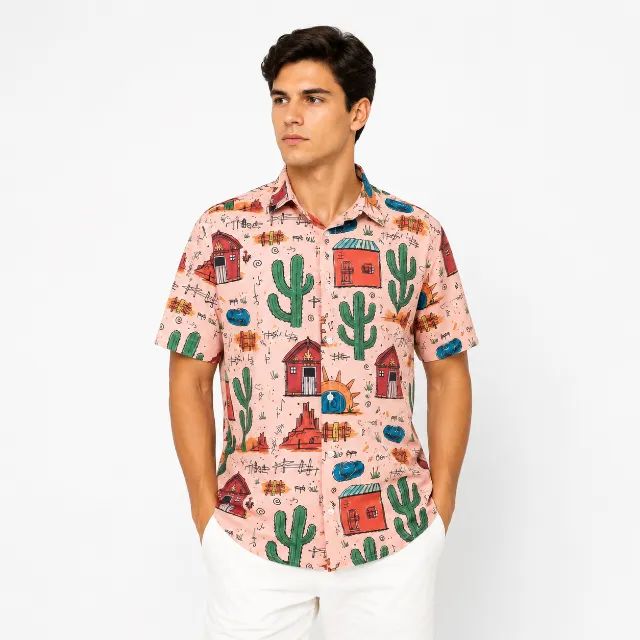 Camisa Estampa Regional - Foto 2