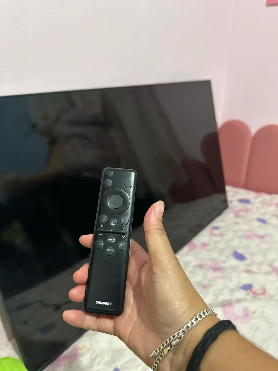 Smartv Samsung ultra slim com X box 50 4 k - Foto 3