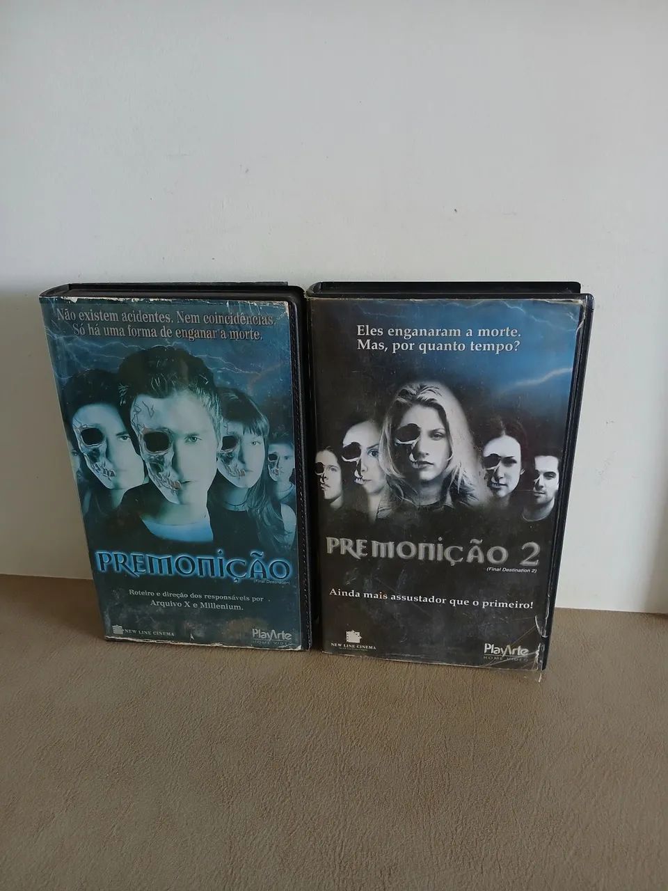 Fitas Vhs Premonição 1 e 2 - Dubladas