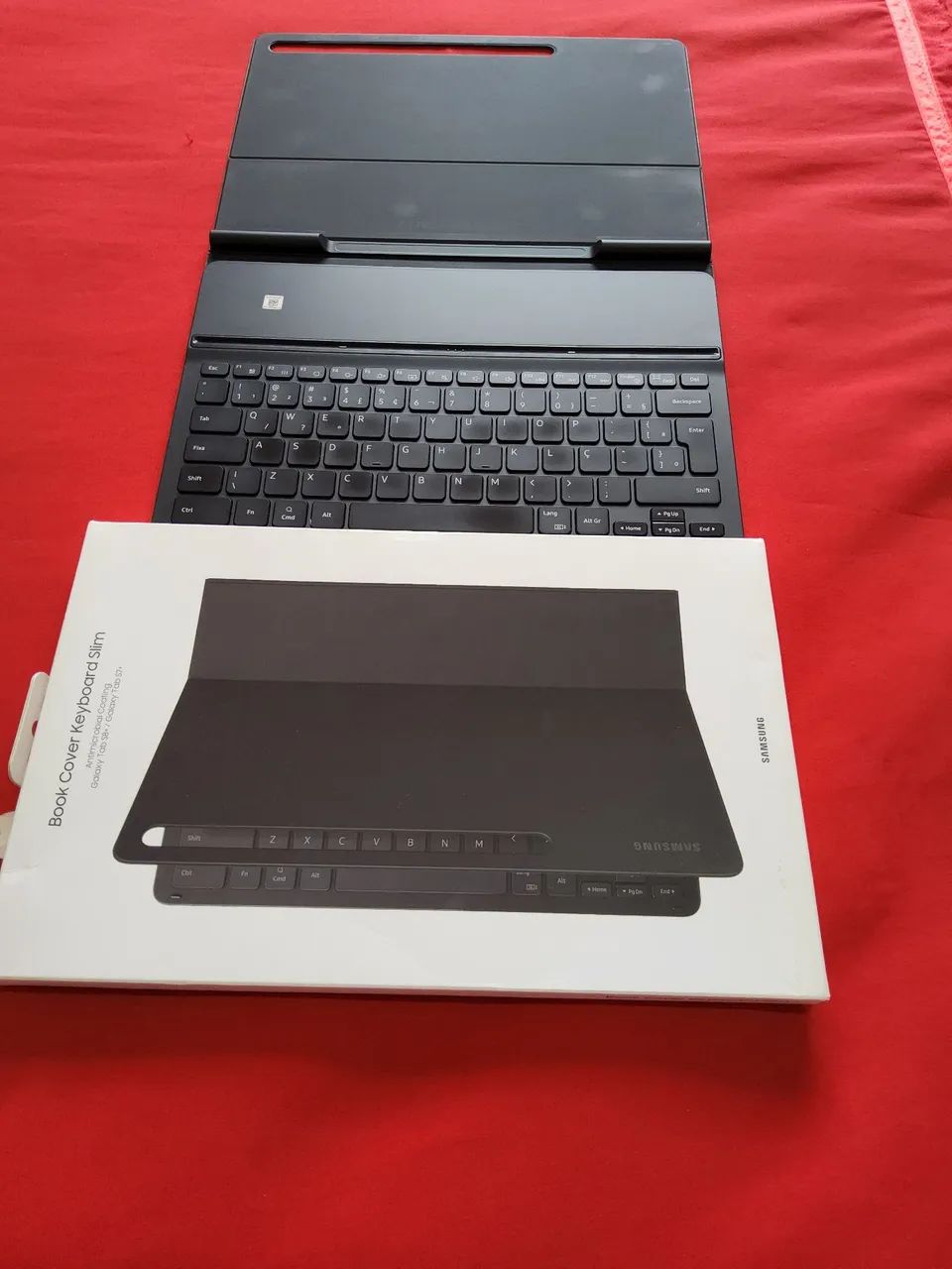 Capa teclado Samsung Galaxy tab S8 Plus s7 Plus 