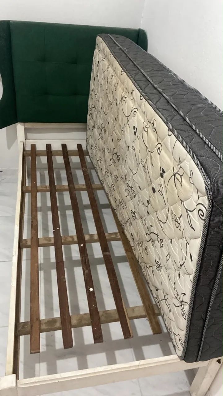Cama de solteiro com cabeceira  - Foto 2