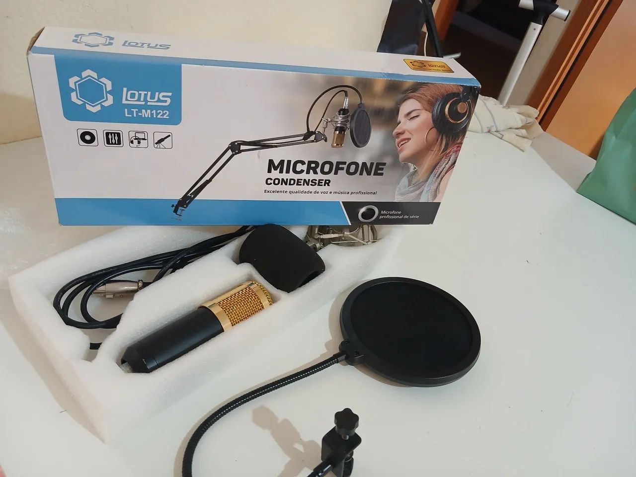 Microfone CONDENSER LT-M122