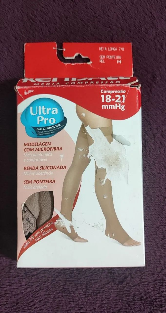 MEIA DE COMPRESSÃO 7/8 KENDALL TAMANHO M 