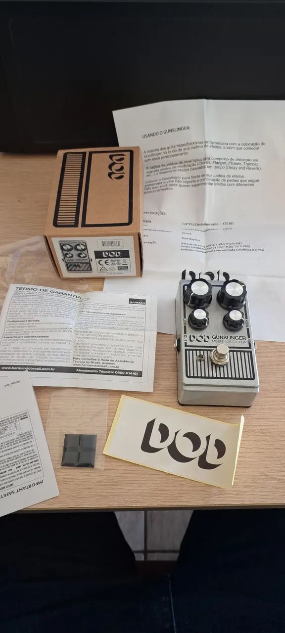 Pedal de distorção Digitech/DOD Gunslinger - Foto 5