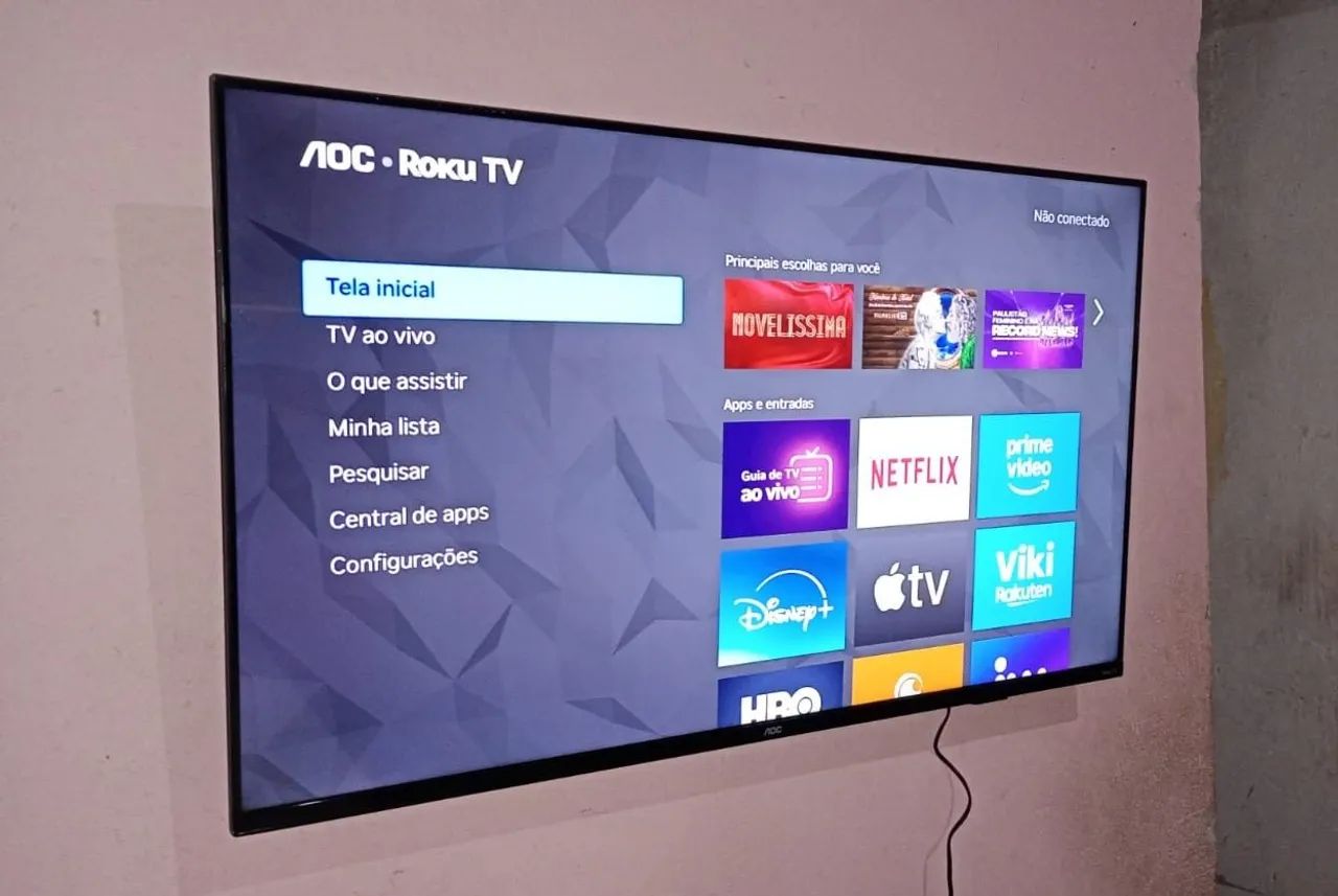 Roku TV 4K 50 polegadas, completa  - Foto 3