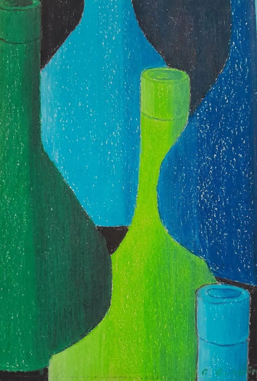 Quadro de crayon sobre papel - Foto 2