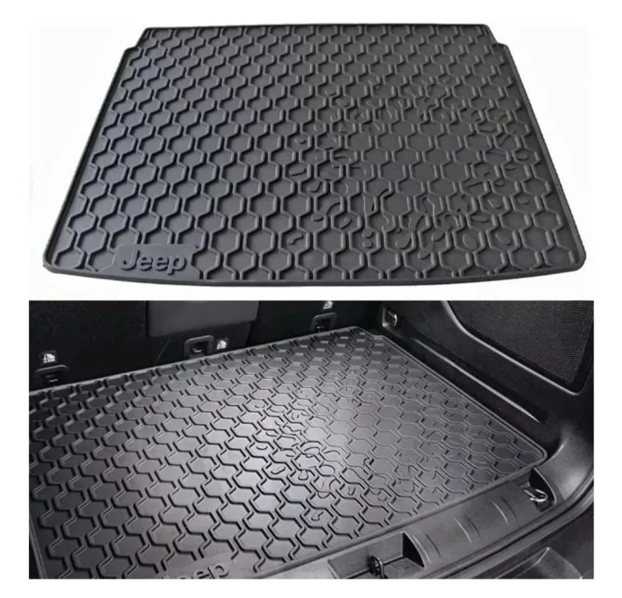 Tapete de Borracha Mopar para Porta-Malas Jeep Renegade<br>Original - Foto 3