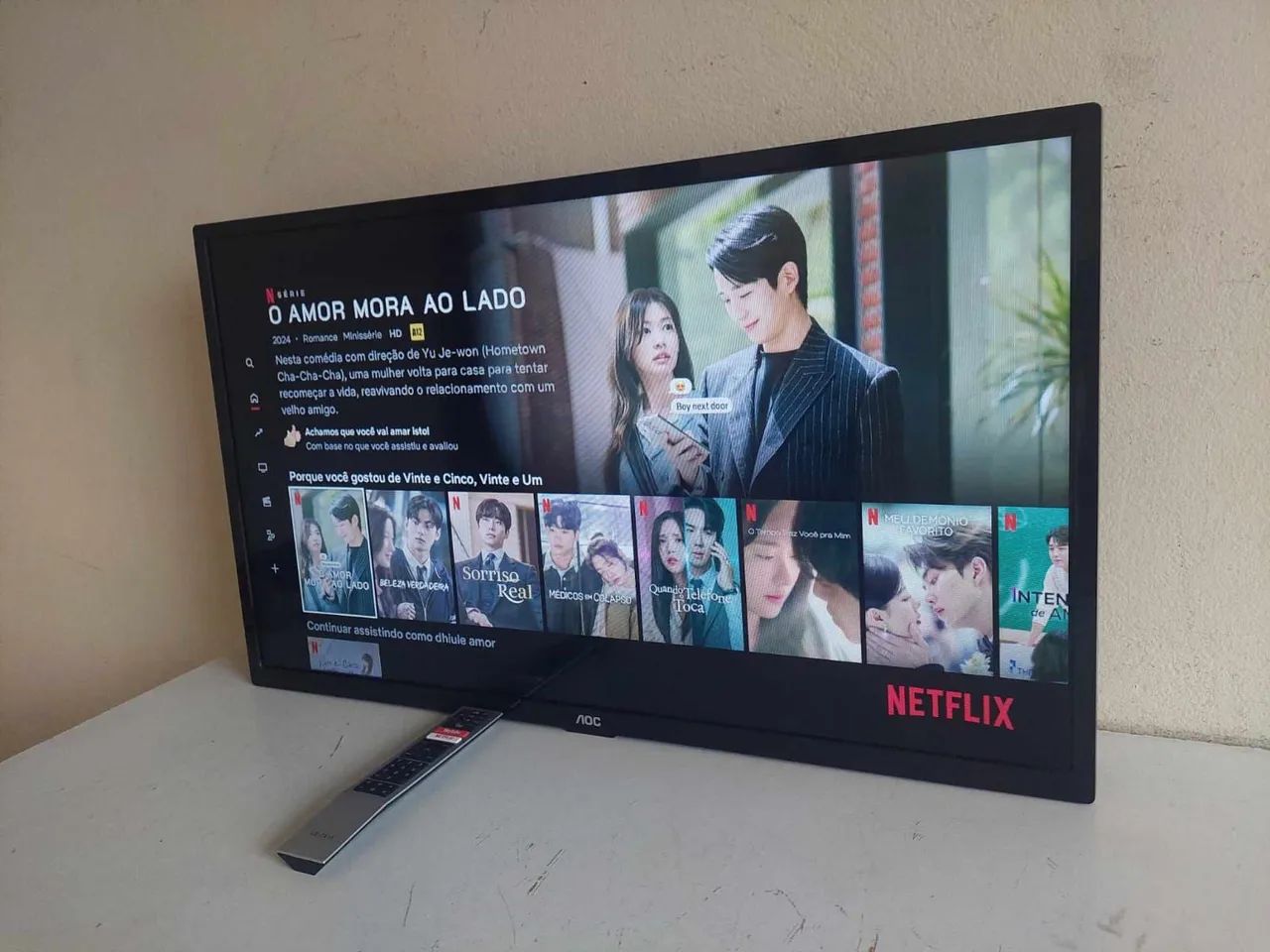 Smart tv de 32Pol Semi-nova  - Foto 2