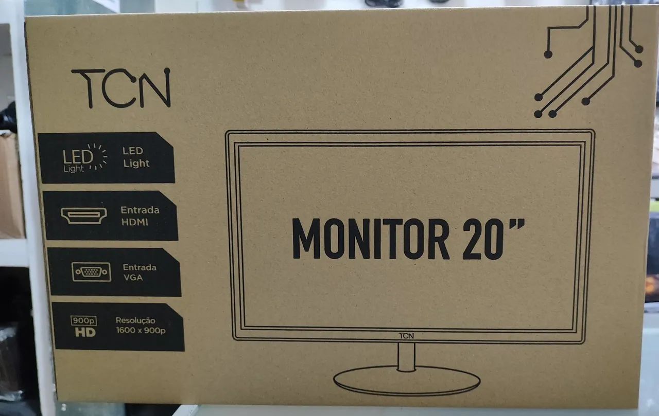 Monitor TCN 20" Novo