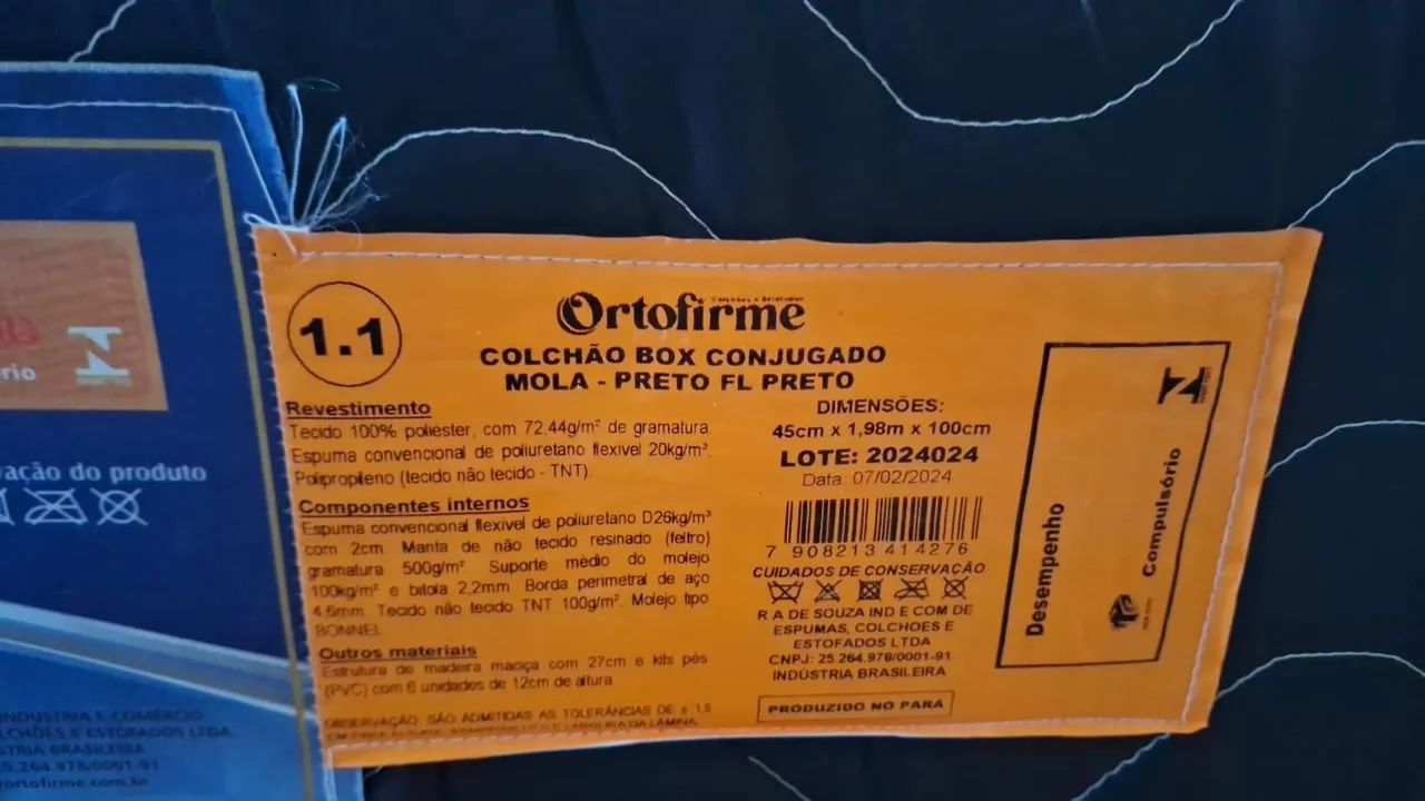Colchão box conjugado de solteiro  - Foto 3