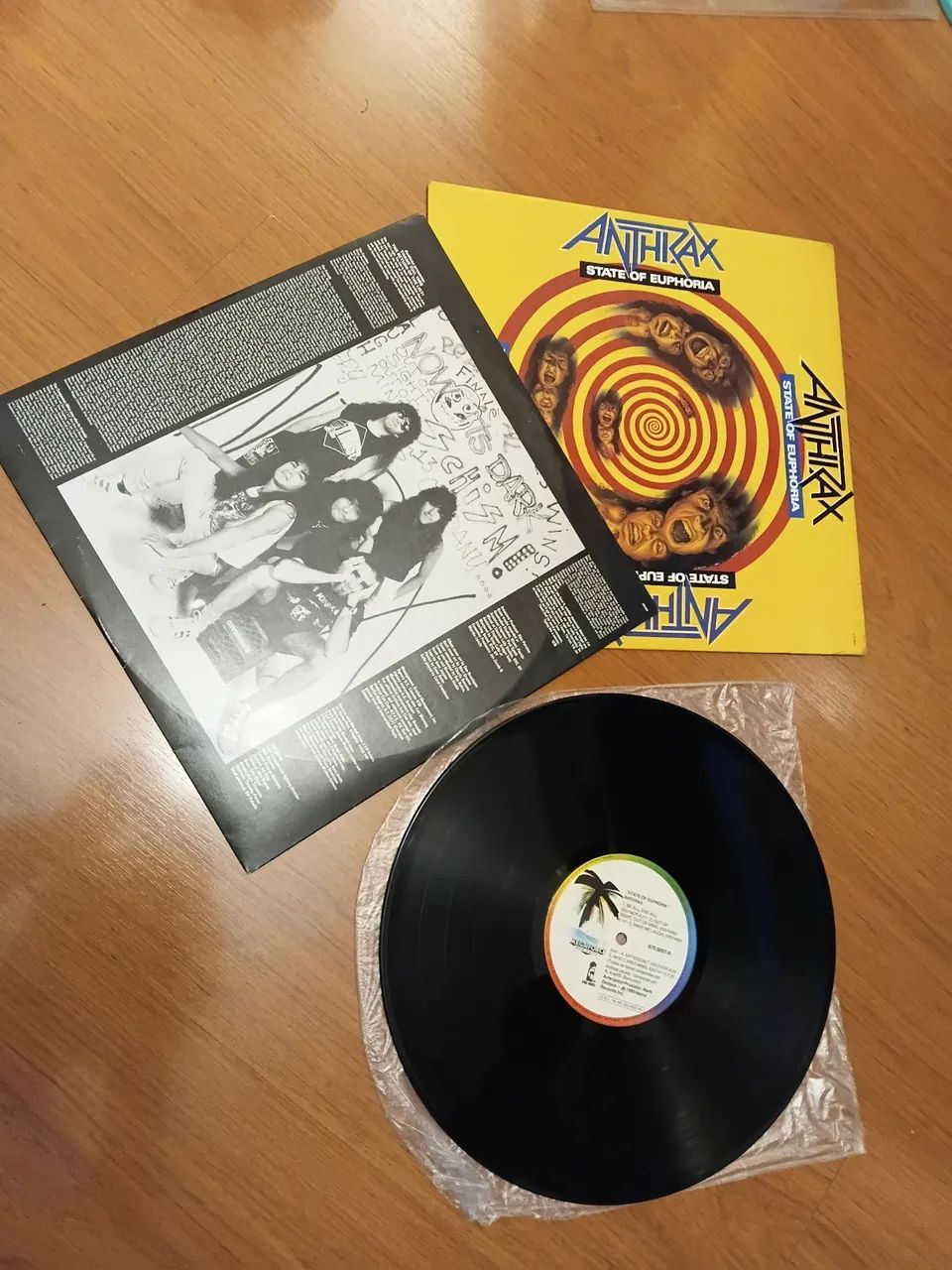 DISCO VINIL ANTHKAX STATE OF EUPHORIA - Foto 2