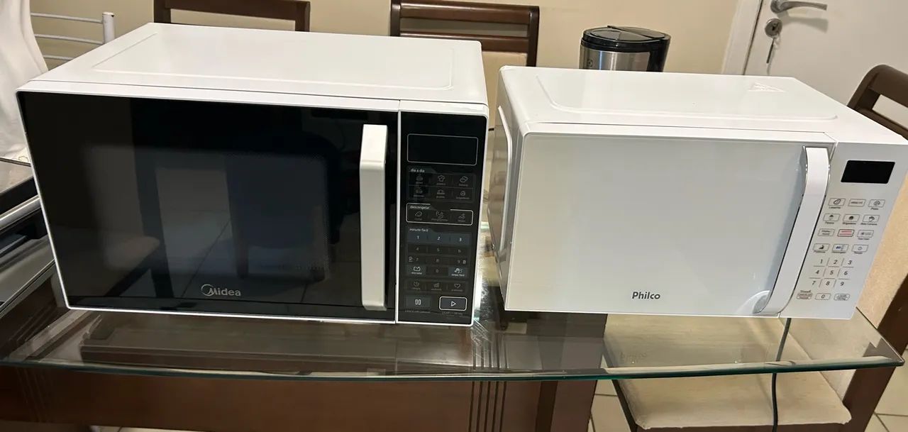 Microondas Midea e Philco estado de zero 220v