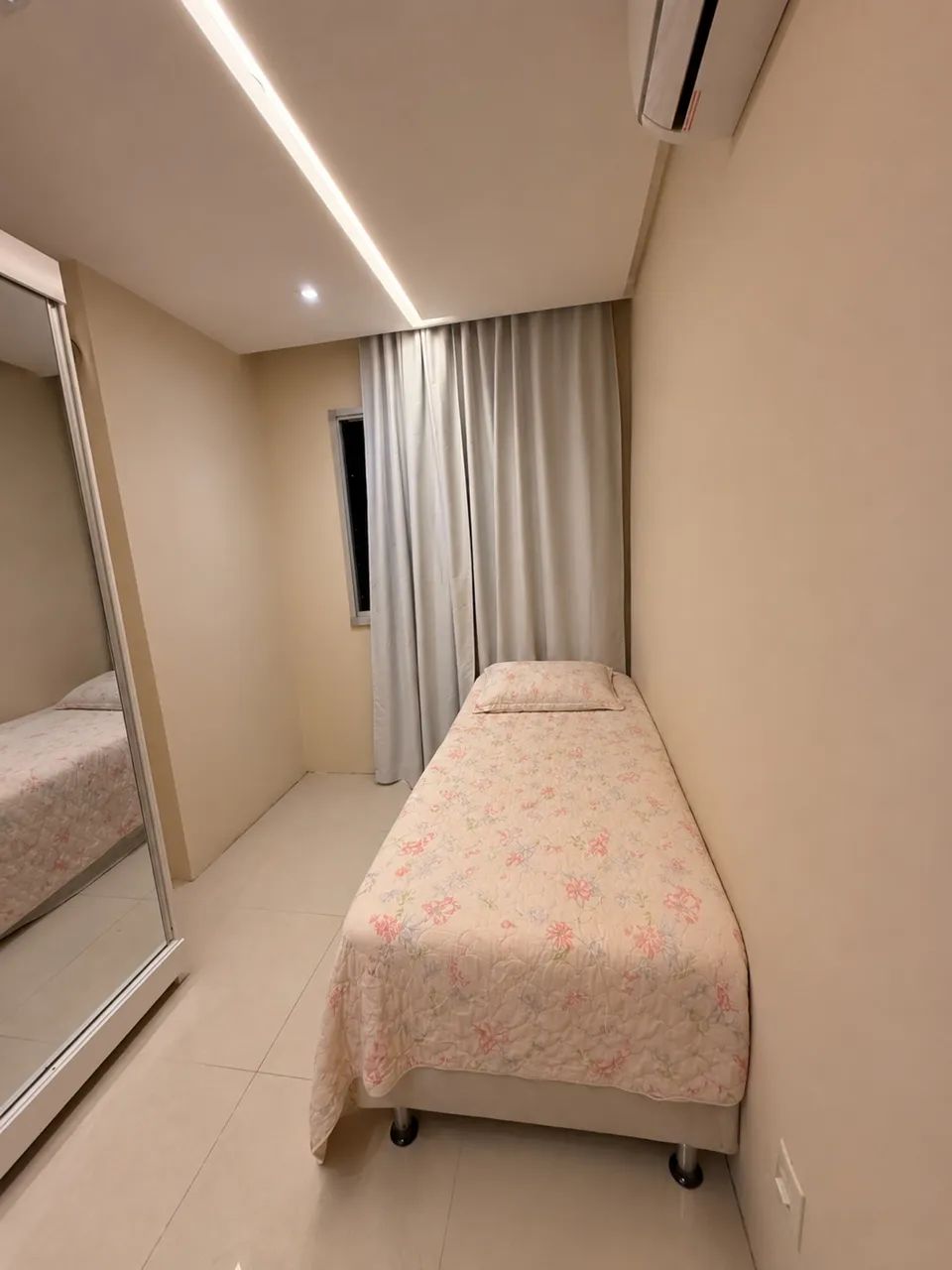 Cama com auxiliar 