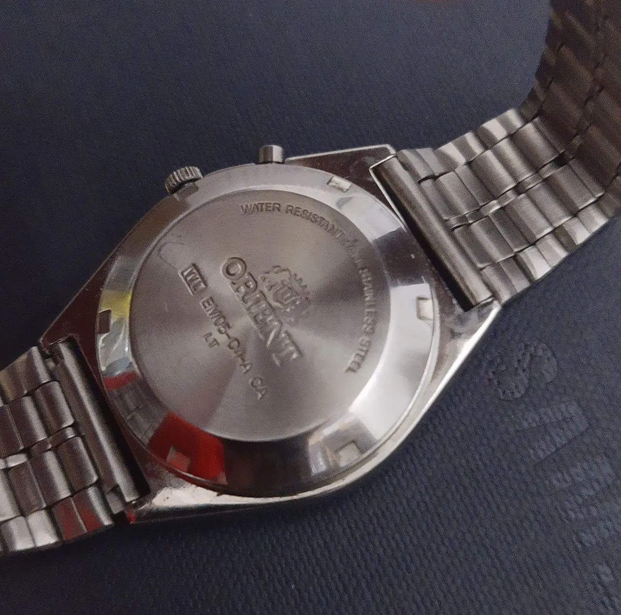 Relógio antigo ORIENT automático RELIQUIA lindo 24mm - Foto 3