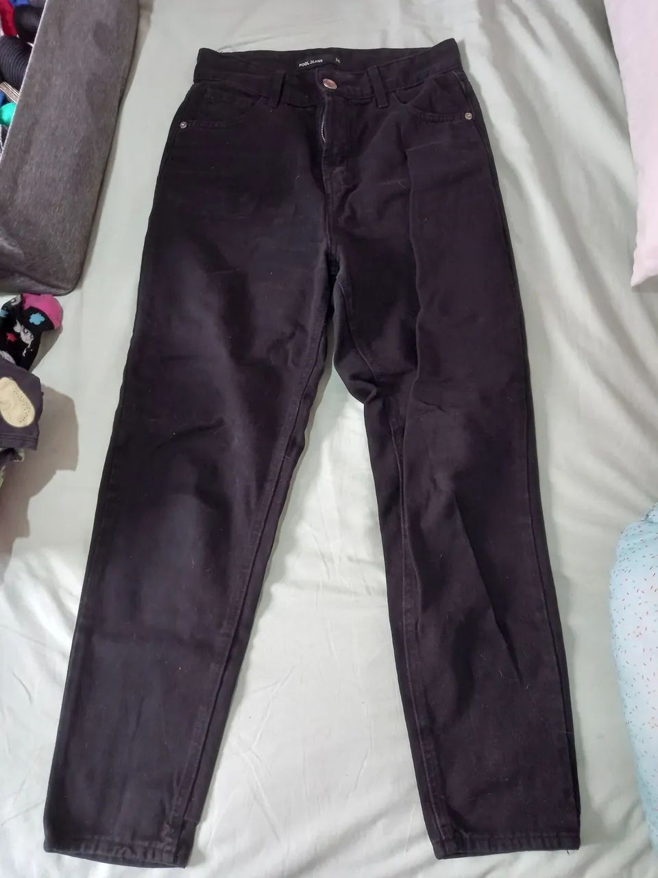 Calça jeans preta Pool Jeans feminina