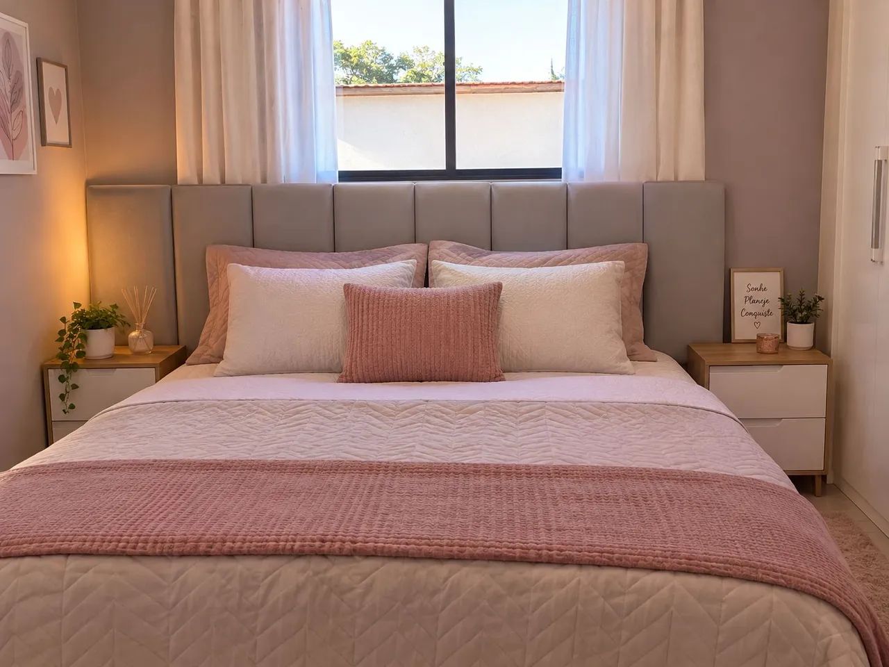 Cabeceira de cama box casal