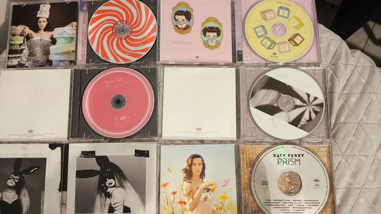 Kit cds ariana grande, Katy Perry e Melanie Martinez  - Foto 2