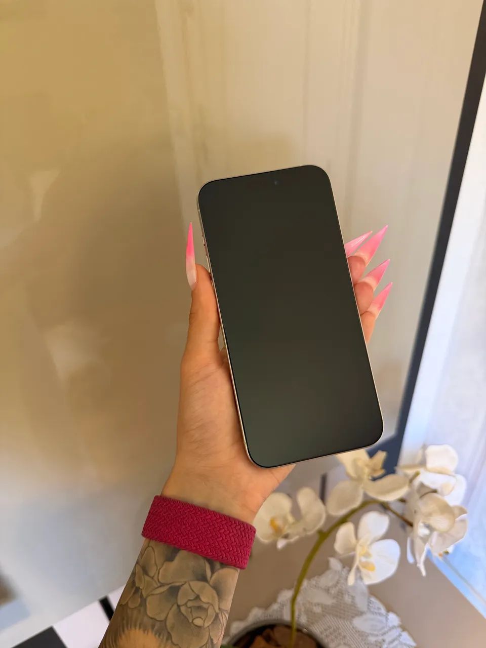 iPhone 16 Pro Max Titânio Branco IMPECÁVEL  - Foto 4