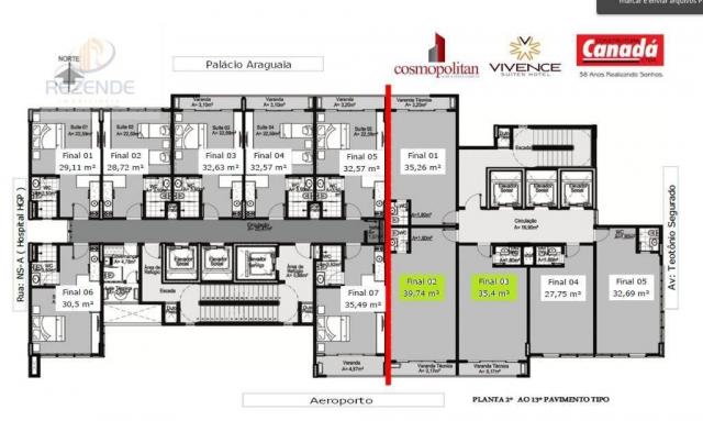 Sala à venda, 39 m² por R$ 200.000,00 - Plano Diretor Sul - Palmas/TO - Foto 2