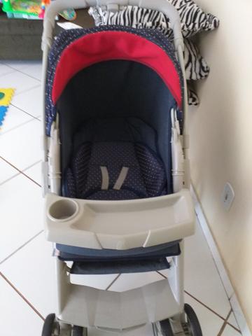 Carrinho de bebe galzerano Optimus Jeans - Foto 3