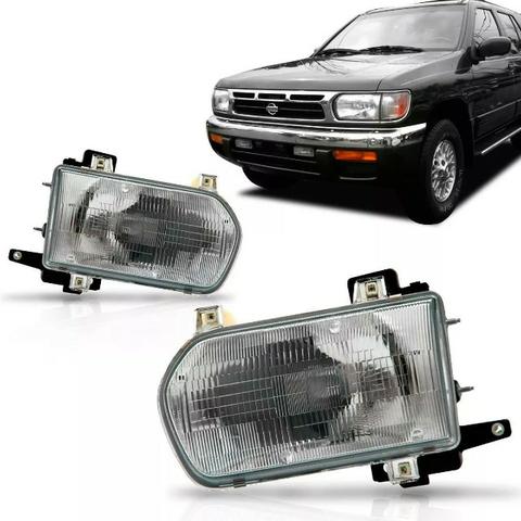 Farol Cromado p/ Nissan Pathfinder a partir 1996 / original