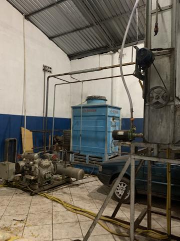 Fábrica de gelo escama 3 tons