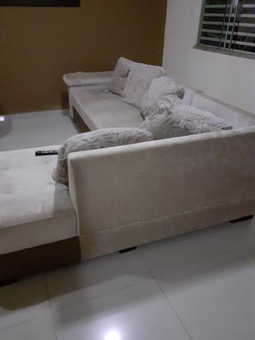 Sofá em L R$1.500,00 / tel - Foto 2