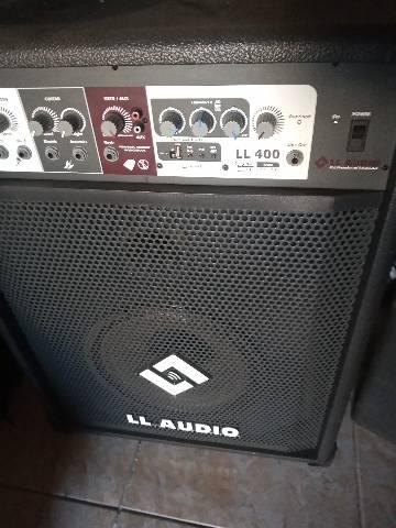 Caixa amplificada de 12 completa LL excelente