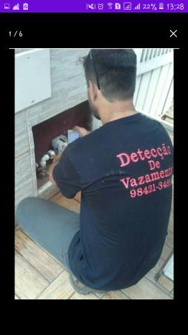 Caça Vazamentos com Geofone Eletrônico