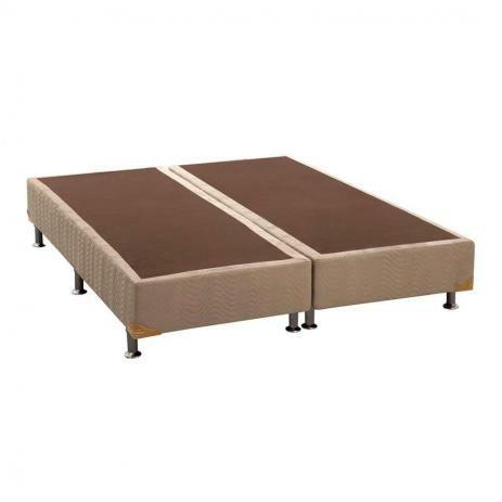 Base Box Queen Ortobom camurça