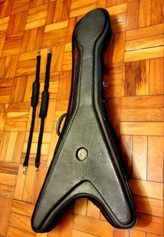 Semicase Solid Sound Flying V Jackson Randy Rhoads Gibson Flying v prs epiphone - Foto 2