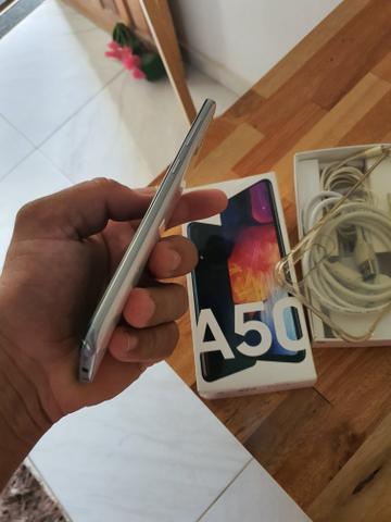Galaxy a50 128gb novo passo cartao - Foto 3