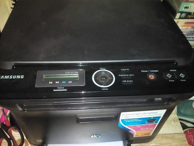 Impressora Samsung CLX 3175n - Foto 2