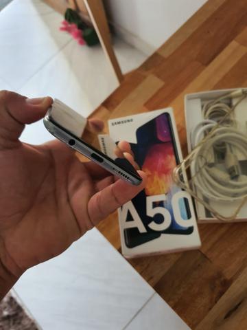 Galaxy a50 128gb novo passo cartao - Foto 4