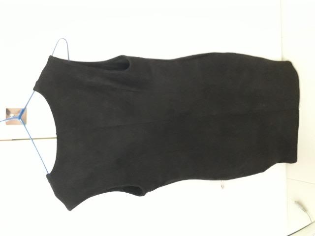 Vestido preto de festa, tecido camurça - Foto 2