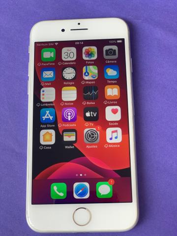 IPhone 8 64GB Silver - praticamente sem uso - completo - Foto 2