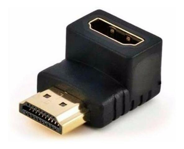Adaptador 90 Graus Hdmi Macho P/ Fêmea - Foto 2