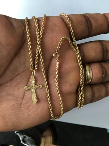 Colar em ouro 18k , LER ANÚNCIO ! - Foto 3