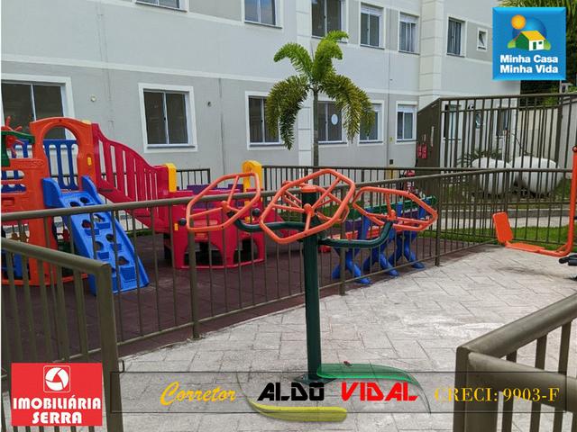 ARV 96 Apartamento Novo 2 Quartos, Condomínio Club. Carapebus, Serra - ES - Foto 16