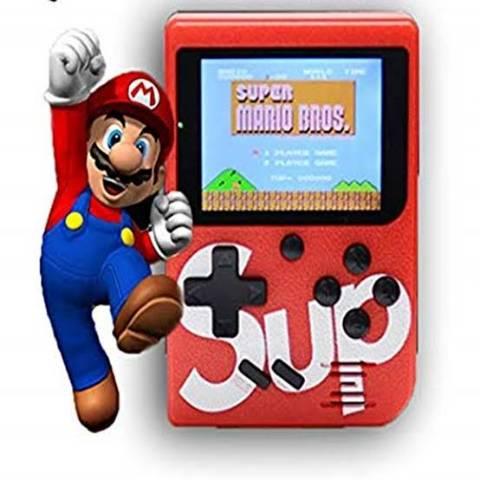 Vídeo Game Portátil 400 Jogos Internos Mini Game Sup Retro
