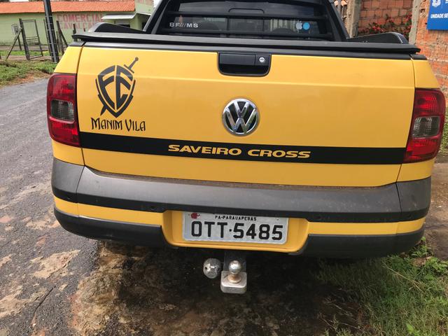 Saveiro Cross CE 1.6 MSI 14/15, Manual, 2 portas, km 64.000, Amarelo Solaris - Foto 2