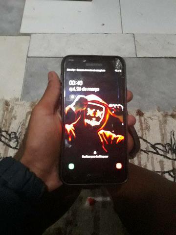 Samsung j4 core Em Serraris Bairro Mora Bem SC - Foto 3
